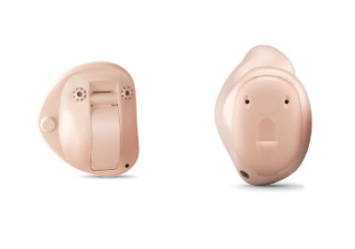 A pair of Widex hearing aids